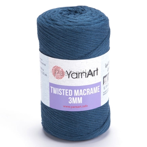 Sznurek Twisted Macrame 3 mm 789 petrol