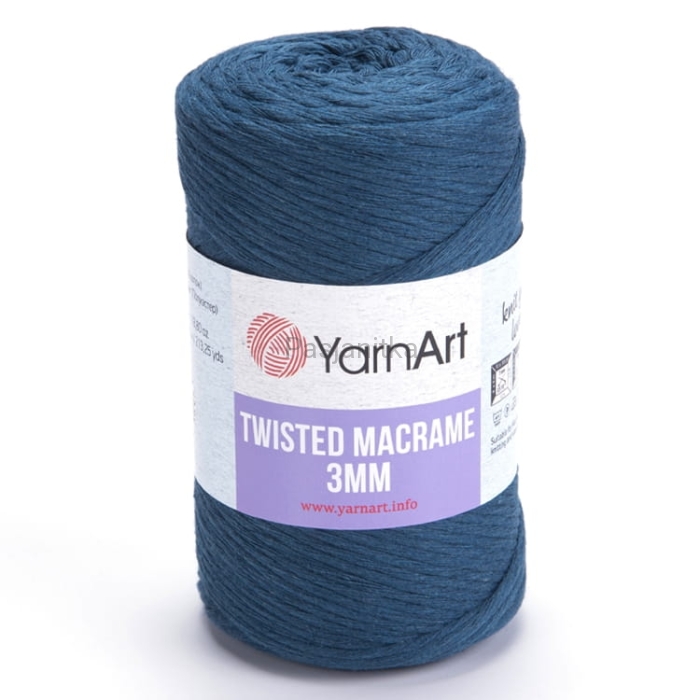 Sznurek Twisted Macrame 3 mm 789 petrol