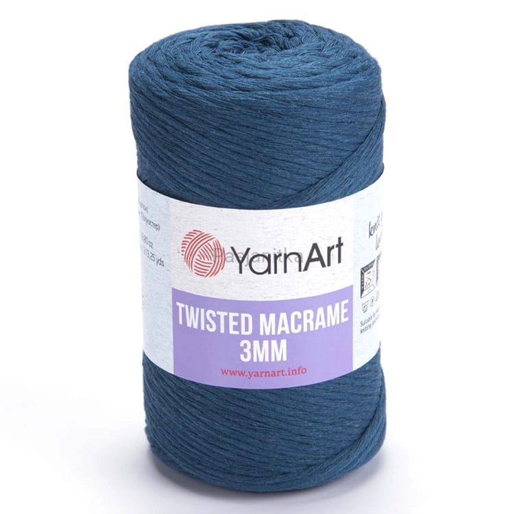 Sznurek Twisted Macrame 3 mm 789 petrol