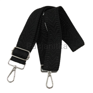 Pasek do torby 3,8 cm / 68-130 cm / nr 062 czarny