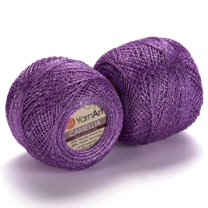 Kordonek Camellia Yarn Art 414 fiolet