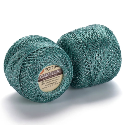 Kordonek Camellia Yarn Art 427 mięta