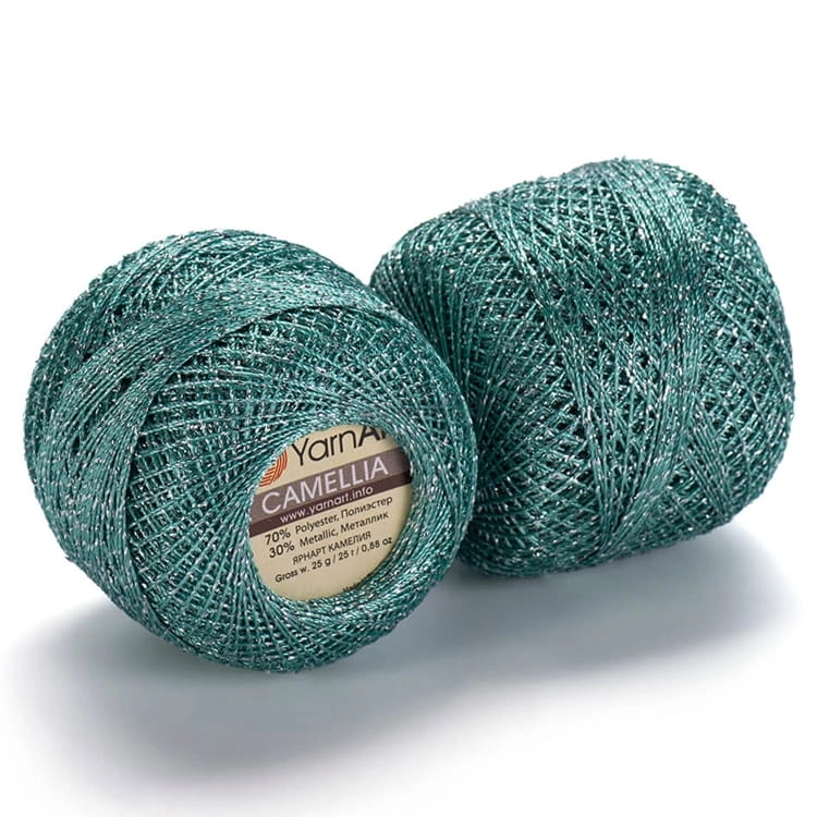Kordonek Camellia Yarn Art 427 mięta