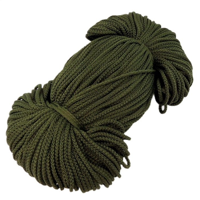 Sznurek poliestrowy 3 mm / khaki