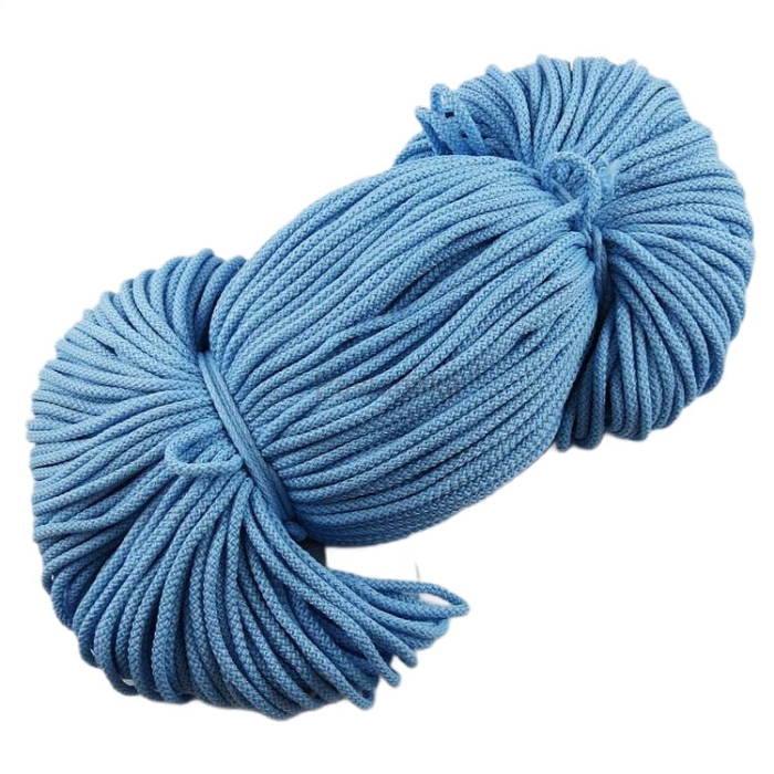 Sznurek poliestrowy 3 mm / błękit