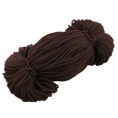 Sznurek poliestrowy 3 mm / brązowy