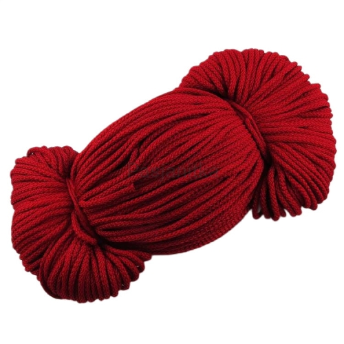 Sznurek poliestrowy 3 mm / czerwony