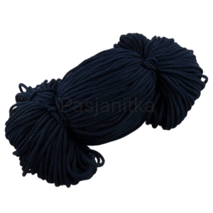 Sznurek poliestrowy 3 mm / granat