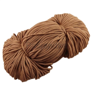 Sznurek poliestrowy 3 mm / karmel