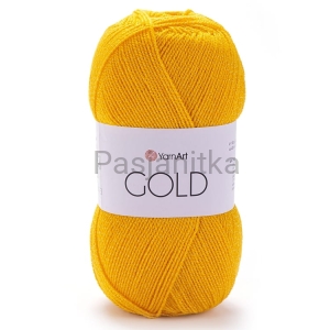 Włóczka Gold Yarn Art 9047 żółty