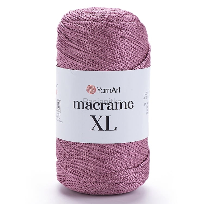 Sznurek Macrame XL 3 mm / 141 brudny róż