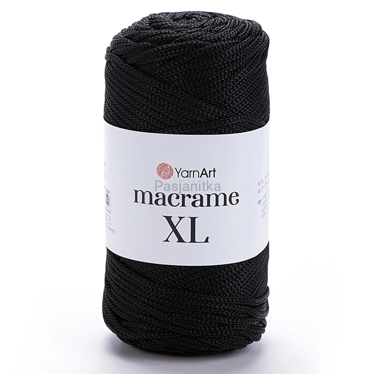 Sznurek Macrame XL 3 mm / 148 czarny
