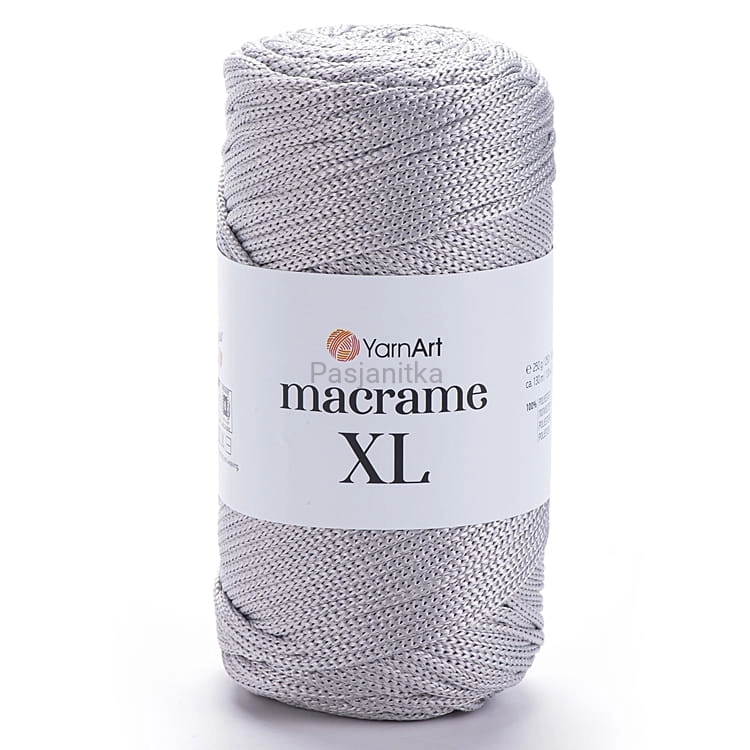 Sznurek Macrame XL 3 mm / 149 jasny szary