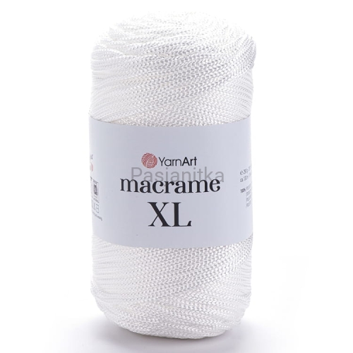 Sznurek Macrame XL 3 mm / 154 biały