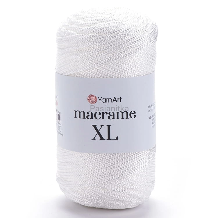 Sznurek Macrame XL 3 mm / 154 biały