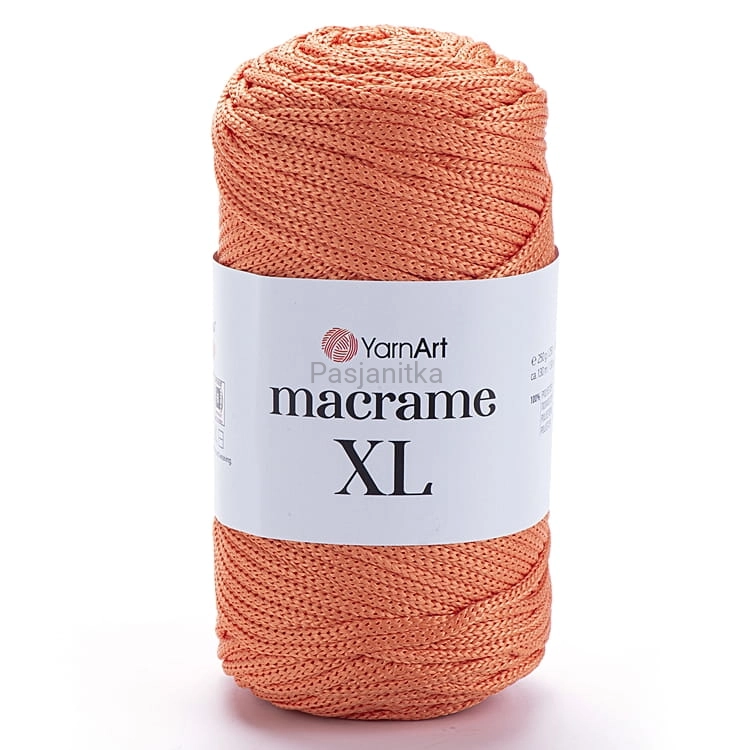 Sznurek Macrame XL 3 mm / 160 pomarańcz