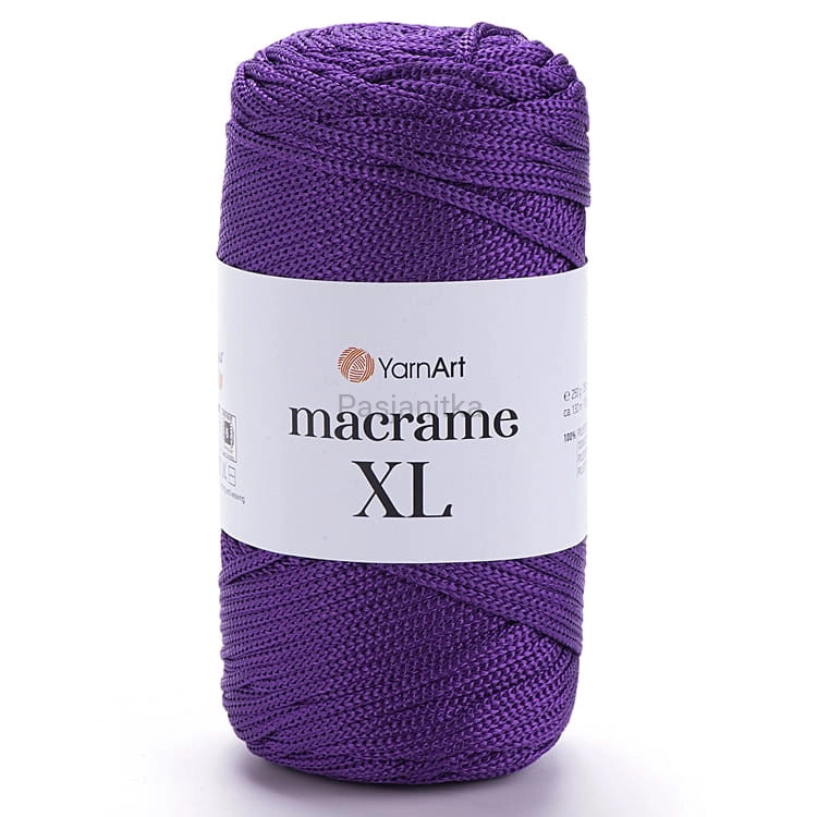 Sznurek Macrame XL 3 mm / 167 ciemny fiolet