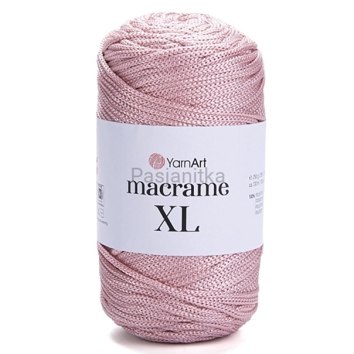 Sznurek Macrame XL 3 mm / 171 pudrowy róż
