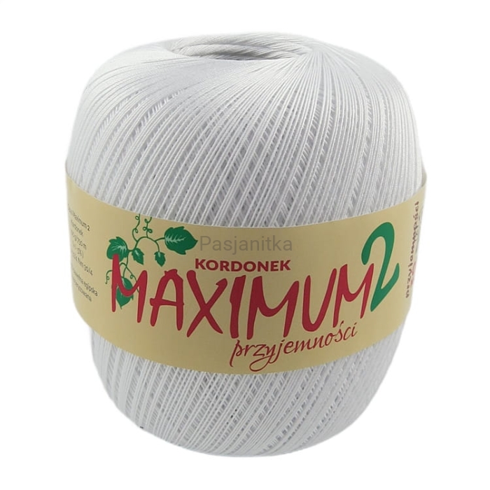 Kordonek Maximum 2 / biały