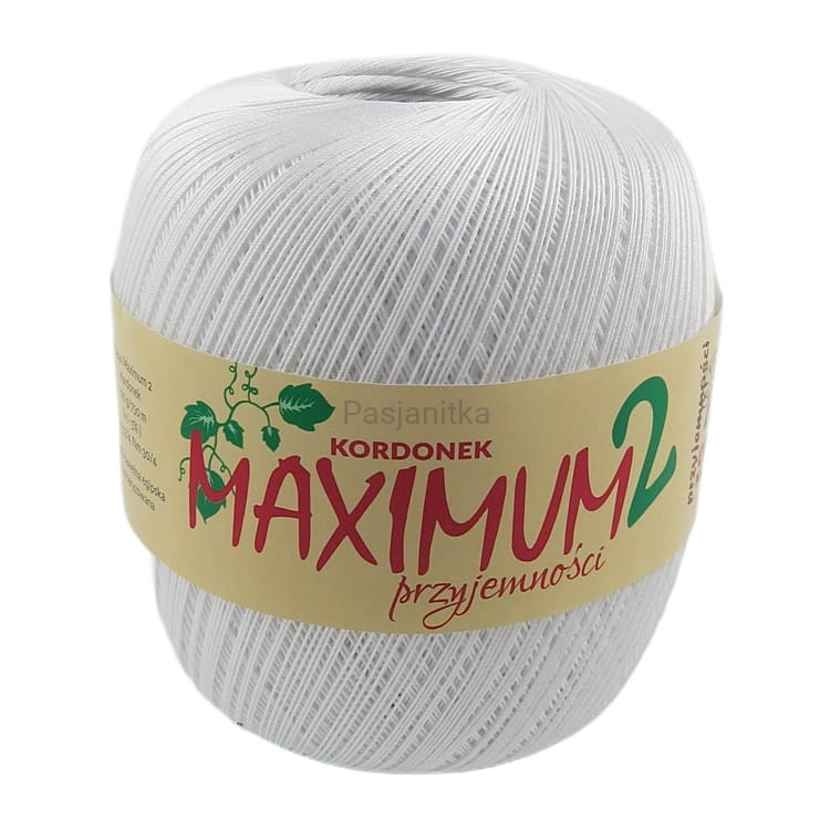 Kordonek Maximum 2 / biały