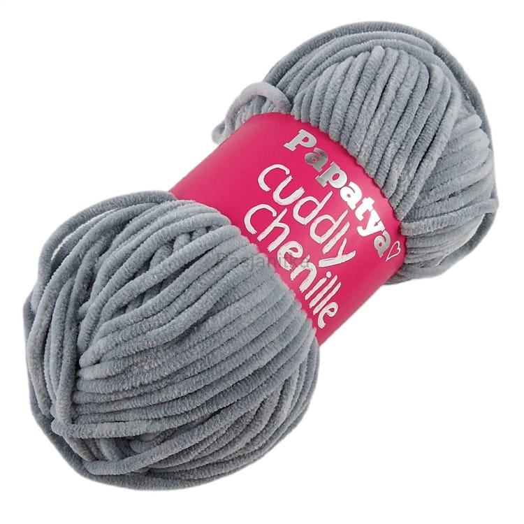 Włóczka Cuddly Chenille / 2530 szary