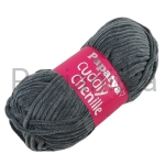 Włóczka Cuddly Chenille / 2560 ciemny szary