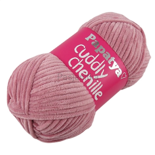 Włóczka Cuddly Chenille / 4130 brudny róż