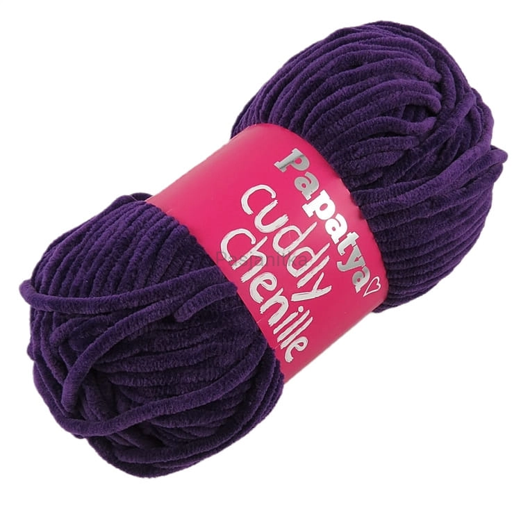 Włóczka Cuddly Chenille / 4575 fiolet