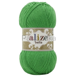 Włóczka Bella 455 zielony 100 g