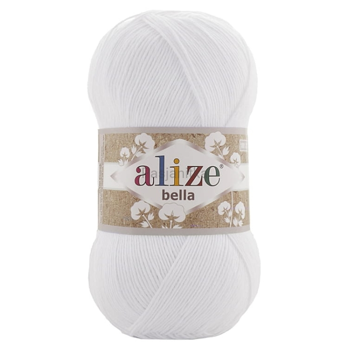 Włóczka Bella 55 biały 100 g