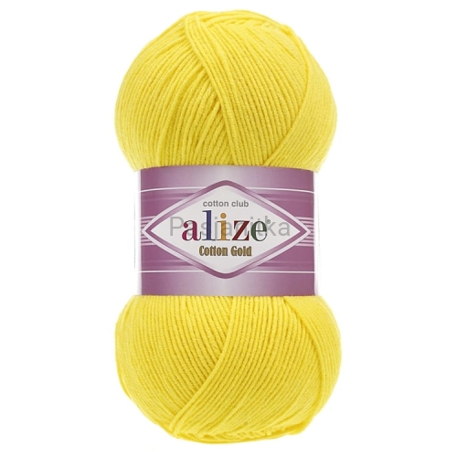 Włóczka Cotton Gold 110 cytryna