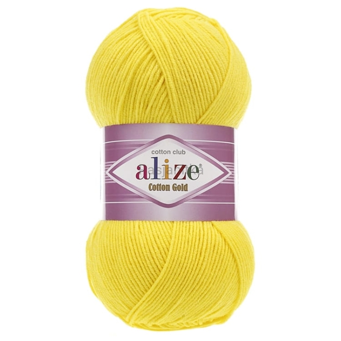 Włóczka Cotton Gold 110 cytryna