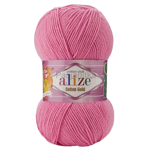 Włóczka Cotton Gold 264 pałacowy róż