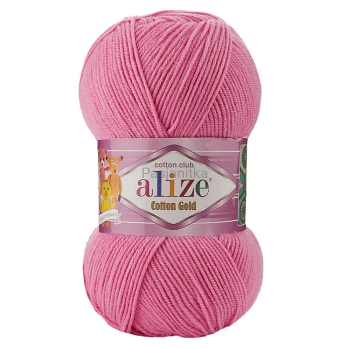 Włóczka Cotton Gold 264 pałacowy róż