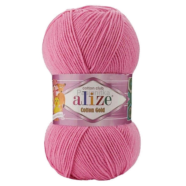 Włóczka Cotton Gold 264 pałacowy róż