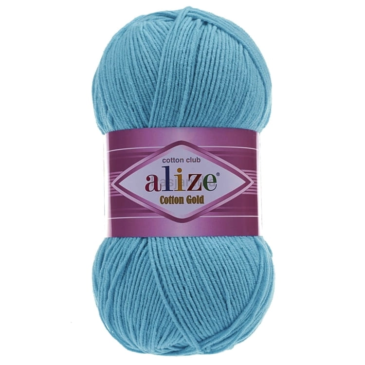 Włóczka Cotton Gold 287 turkus