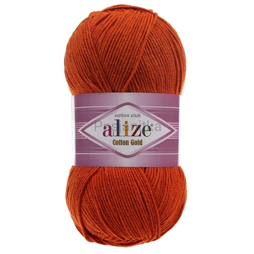 Włóczka Cotton Gold 36 cegła
