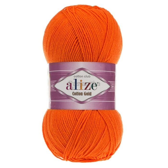 Włóczka Cotton Gold 37 pomarańcz