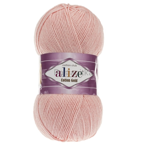 Włóczka Cotton Gold 393 pudrowy róż