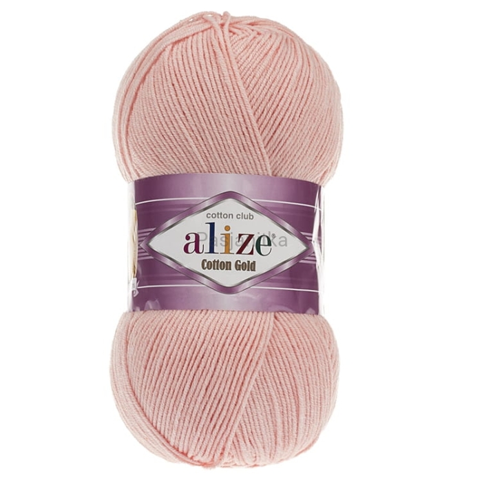 Włóczka Cotton Gold 393 pudrowy róż