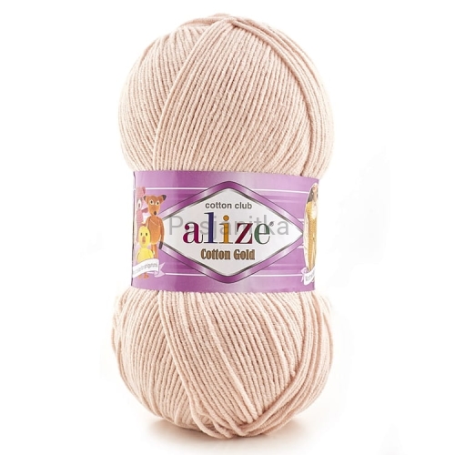 Włóczka Cotton Gold 401 cielisty