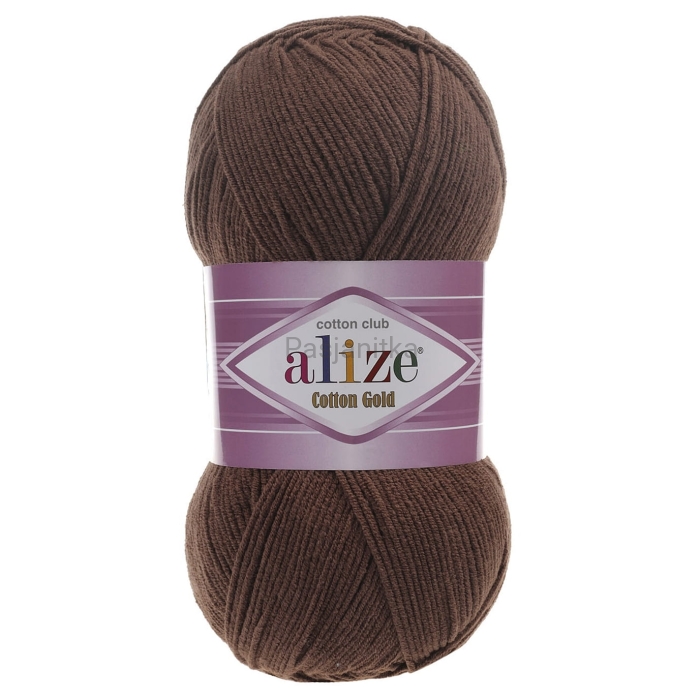 Włóczka Cotton Gold 493 brązowy