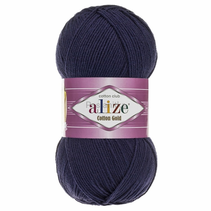 Włóczka Cotton Gold 58 granatowy