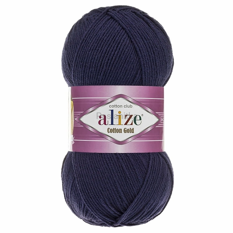 Włóczka Cotton Gold 58 granatowy