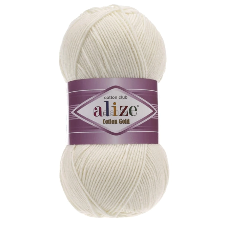 Włóczka Cotton Gold 62 ecru