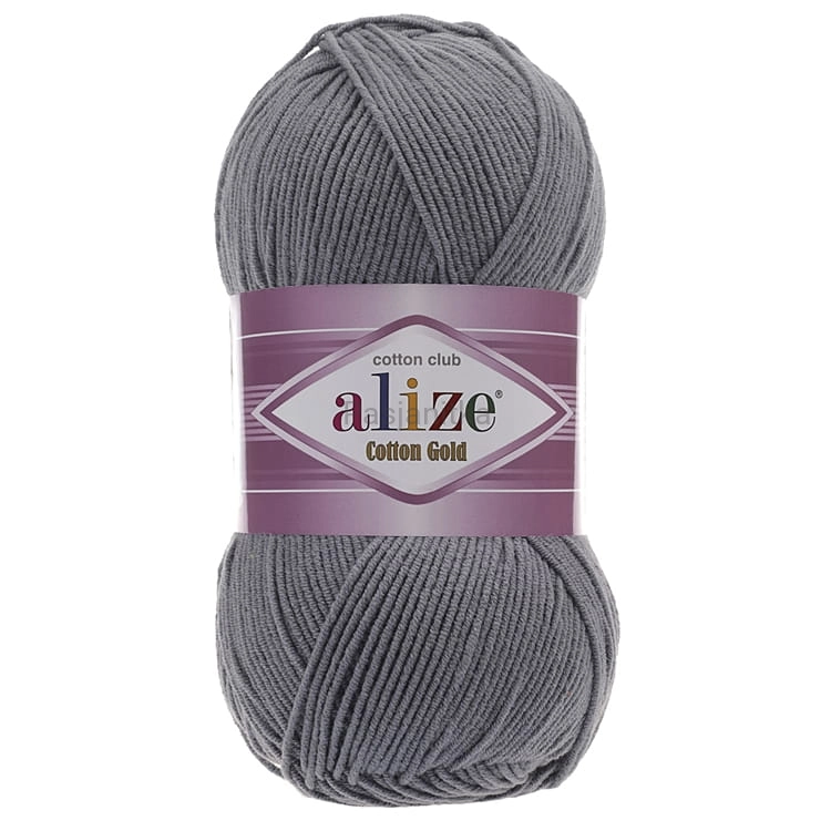 Włóczka Cotton Gold 87 szary