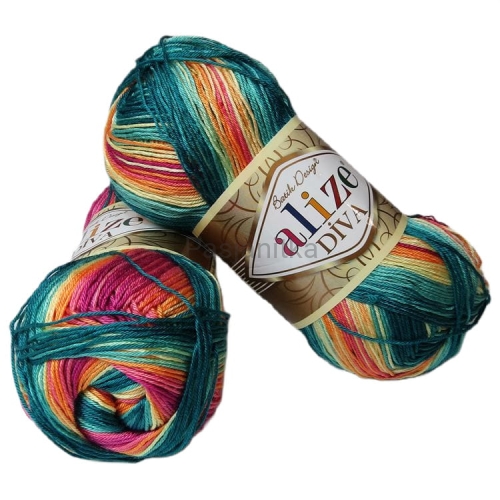 Włóczka Diva Batik 4572