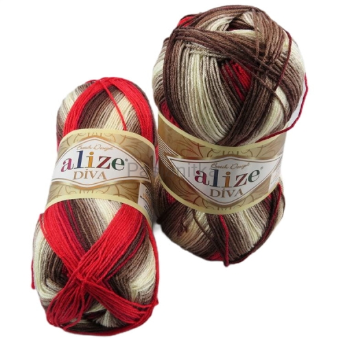 Włóczka Diva Batik 4574