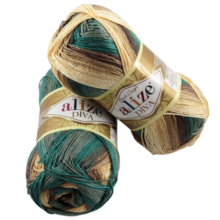 Włóczka Diva Batik 3307
