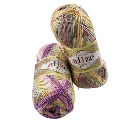 Włóczka Diva Batik 6958